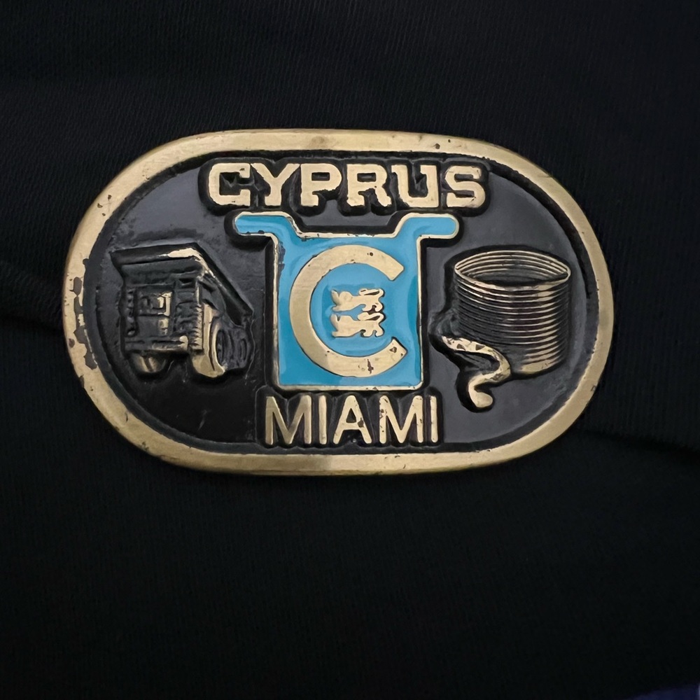 Cypris Miami Solid Brass Dyna Belt Buckle